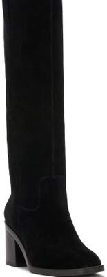 Lucky Brand Adana Riding Boot - Women's Pants Denim Bootcut Jeans in Black Beauty, Size 7