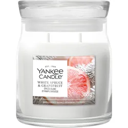 White Spruce & Grapefruit Signature Medium Jar 368g 2-Docht
