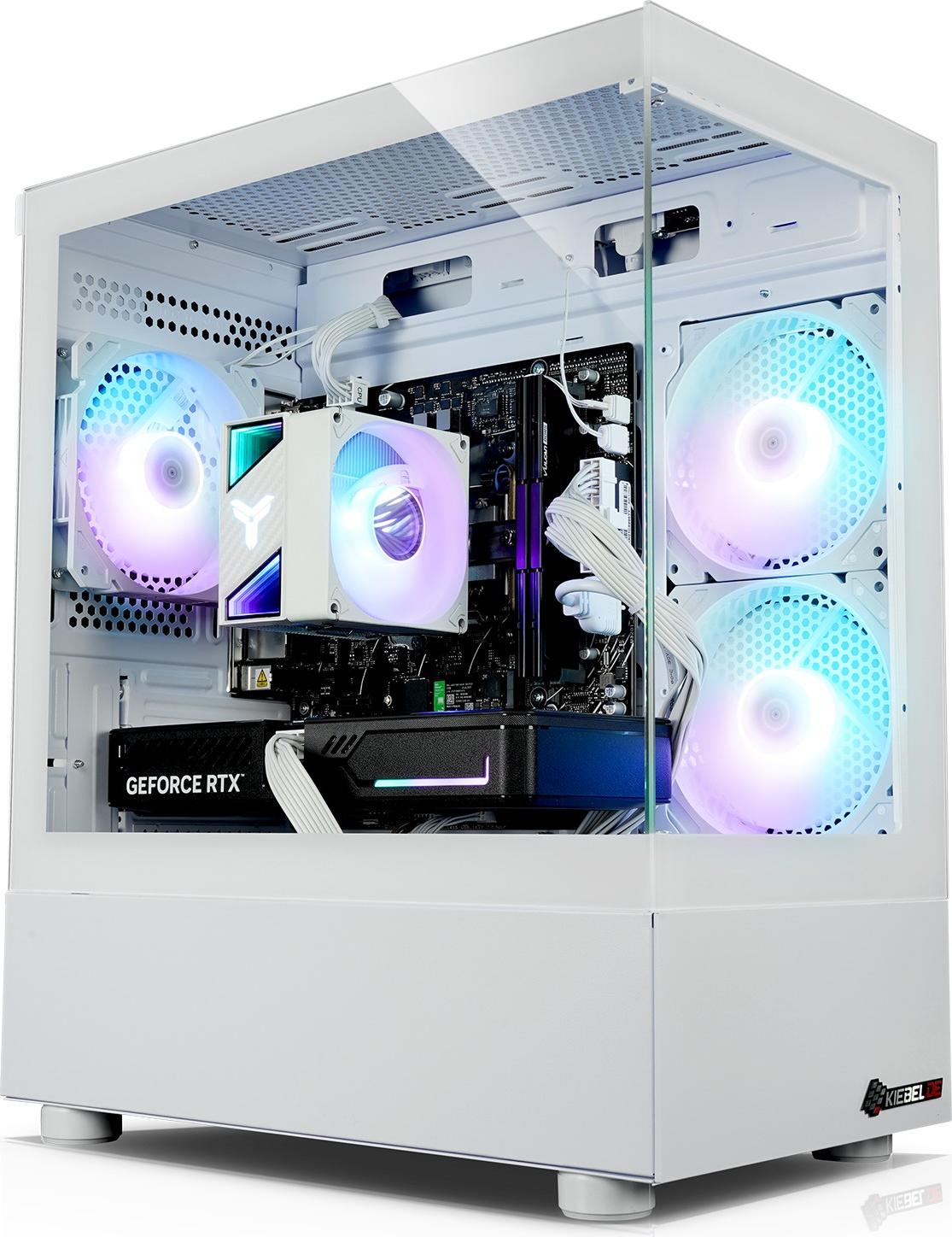kiebel.de Gaming PC InvaderXS V AMD Ryzen 7 5800X, 32GB DDR4, NVIDIA RTX 5060 8 GB, 1TB SSD, WLAN, Windows 11, Gaming PC