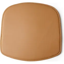 Wick Stuhlkissen, braun, Leder