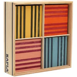 KAPLA - Holzbausteine OCTOCOLOR, 100er Box