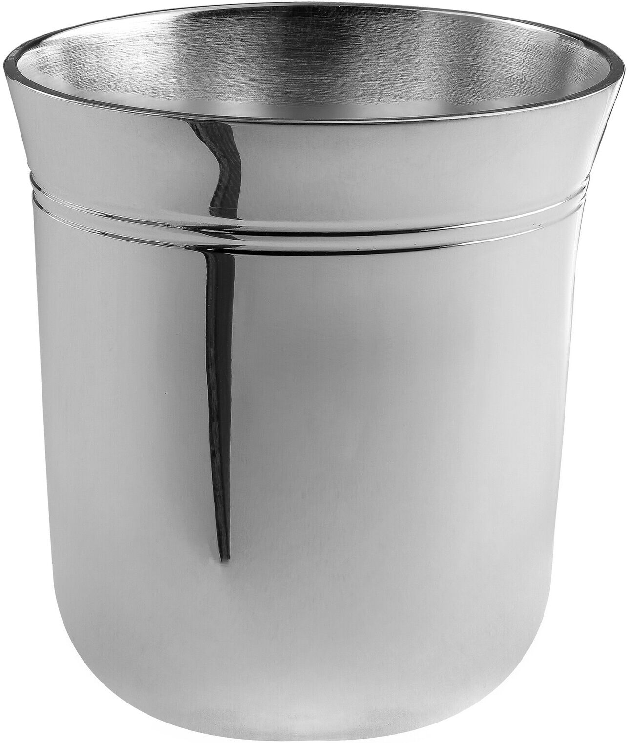 Maison de la Médaille Timbale Evasée Filet - Métal argenté