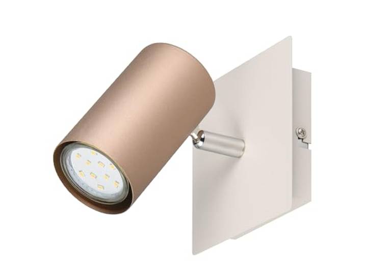 Trio Leuchten Wandspot Marley 802400165, Metall Coffee/Warm Grey, exkl. 1x GU10
