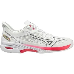 Mizuno, Damen, Tennisschuhe, Wave Intense Tour 5 AC (42), Weiss, Rot