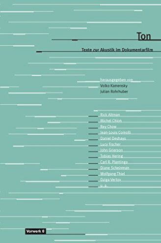Volko Kamensky - Ton. Texte zum Akustischen im Dokumentarfilm - Preis vom 09.10.2026 07:28:09 h