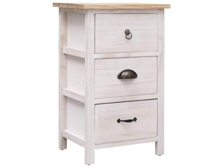 Beistellschrank Massivholz Paulownia 35x25x57 cm mit 3 Schubladen 3 Schubladen, Massivholz Paulownia, vielseitig nutzbar, pflegeleichte Oberfläche, einfache Montage