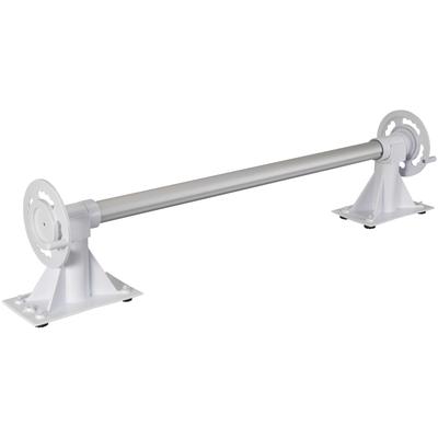 Planenaufroller MY POOL BWT, weiß, B:420cm H:30cm L:25cm, Aluminium, Kunststoff, Winden