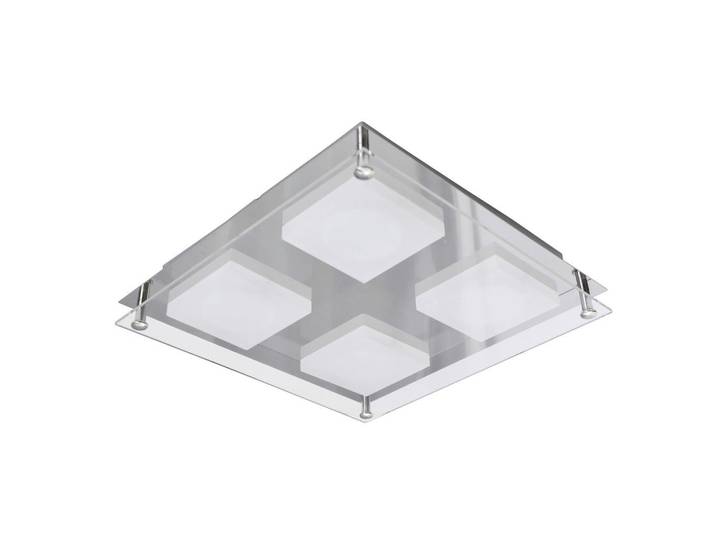 LED-Deckenleuchte L: 24 cm quadratisch