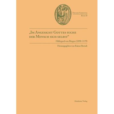 Im Angesicht Gottes suche der Mensch sich selbst, Gebundene Ausgabe von Chousy, De Gruyter, 978-3-05-003568-0