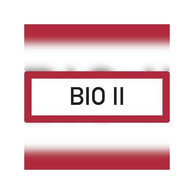 Feuerwehrschild, BIO II - DIN 4066 - 297x105 mm Folie selbstklebend