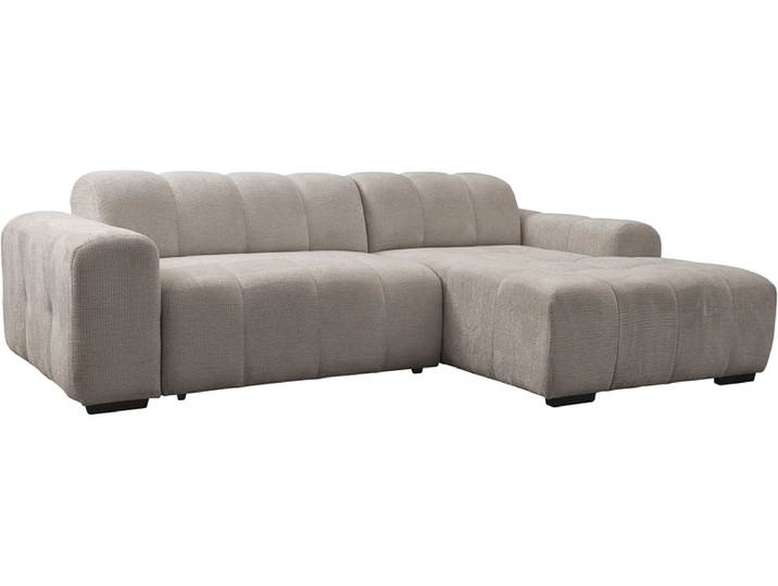 Ecksofa AURA Stoff beige