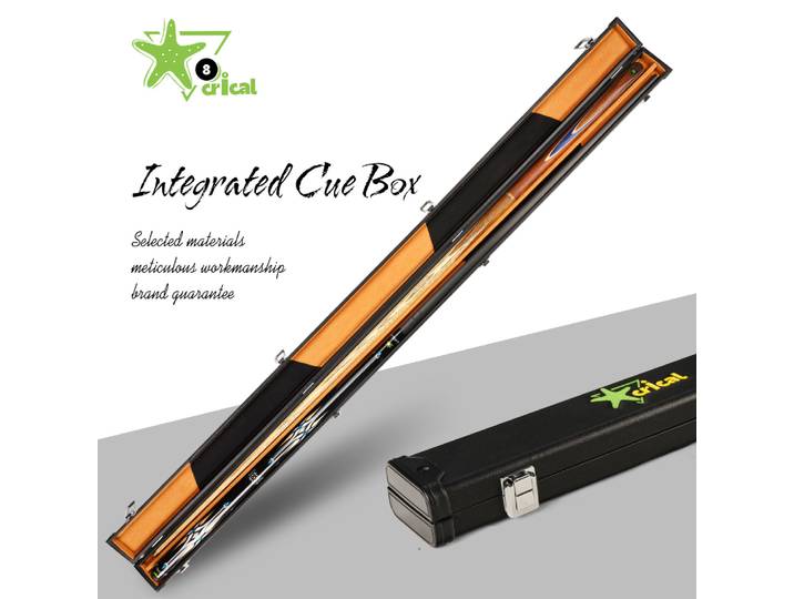Étui de queue de billard CRICAL, 1 pièce, pour queue droite, 60 pouces, étui rigide, housse de rangement, accessoires de billard professionnels