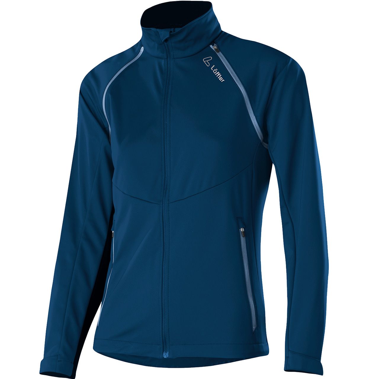 Löffler Damen Langlaufjacke ZIP-OFF deep water blue - 36
