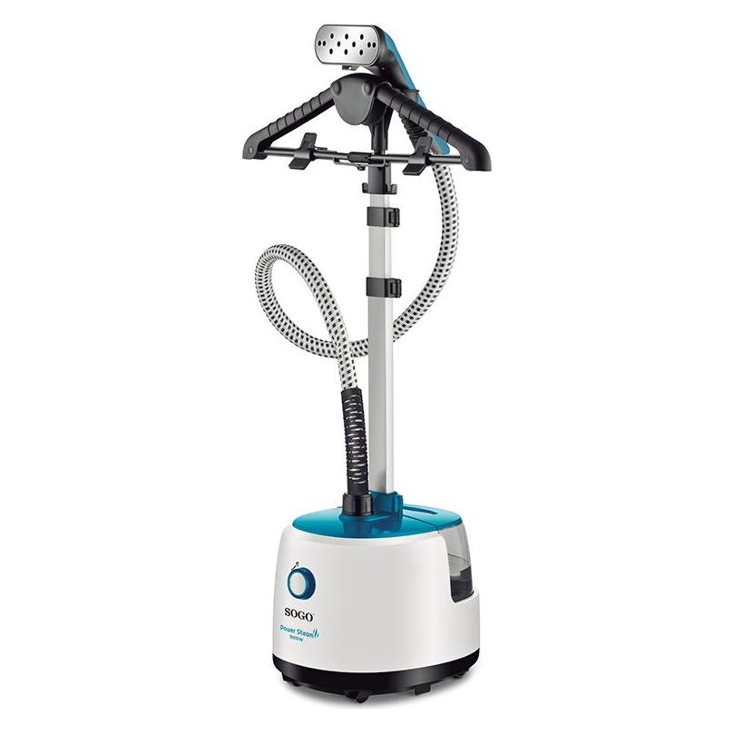 Sogo PORTABLE VERTICAL GARMENT STEAMER - 1,9 TANK - 1800W (1800 W, 30 g/min) (PLA-SS-6335)