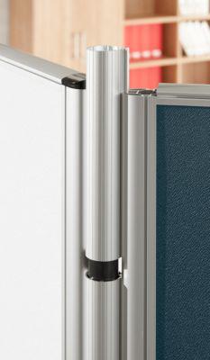 Variable Winkelverkettung Schallschutz System 40, für Stellwandhöhen 1800 mm
