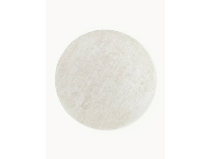 Tapis rond en viscose tissé main Jane
