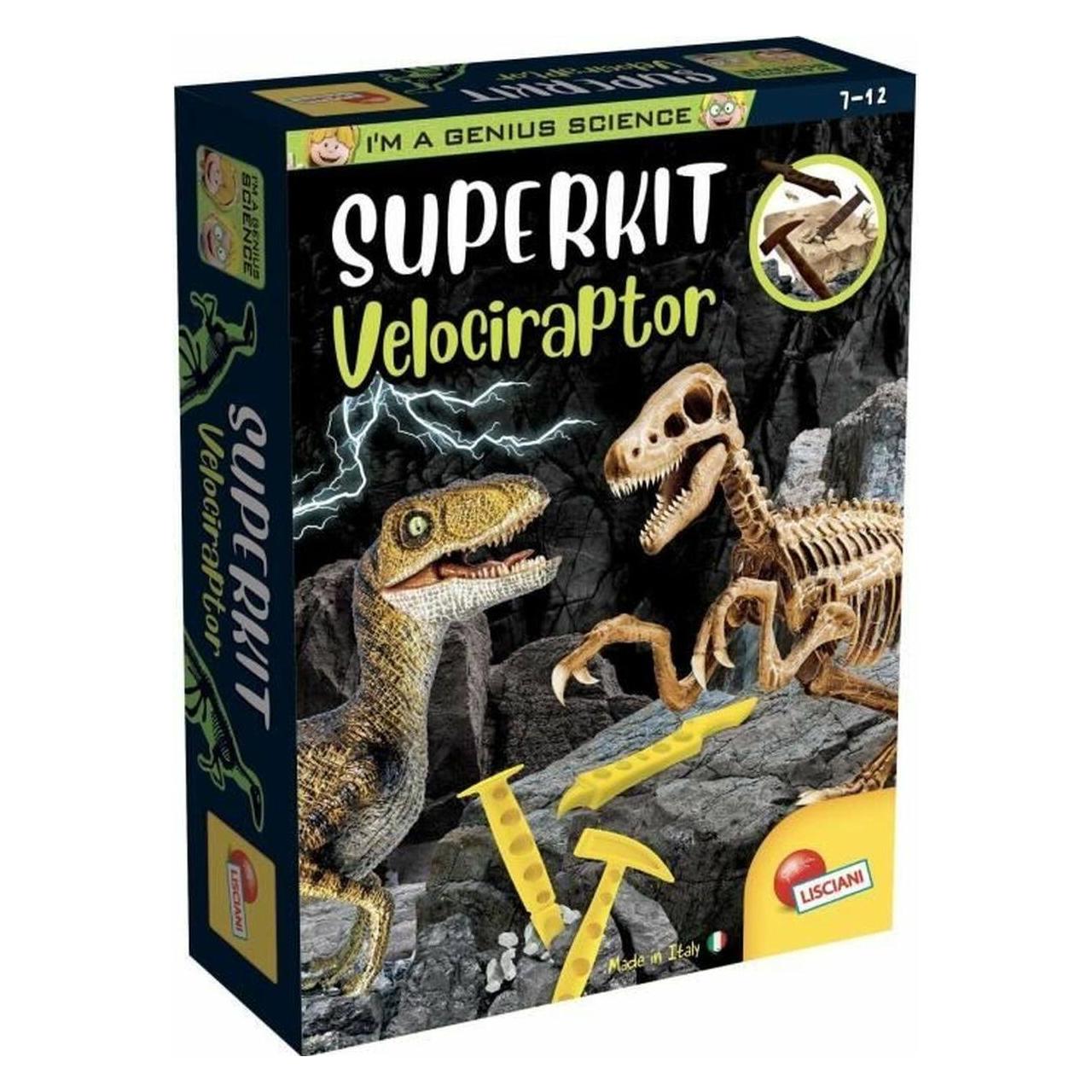 Lisciani Ich bin der Genius Superkit Velociraptor (304-80632)