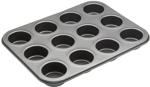 MasterClass Non-Stick 12 Hole Mini Sandwich Tin