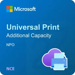 Microsoft Universal Print Additional Capacity 10K - NPO (NCE)