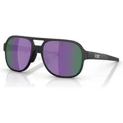 Bliz, Unisex, Sportbrille, A006 (Matt Schwarz, Brown/Purple Multicolor, Smoke), Schwarz, Violett