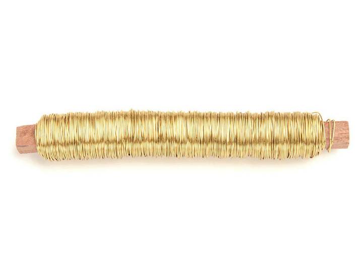 Glorex Wickeldraht Gold 50 cm