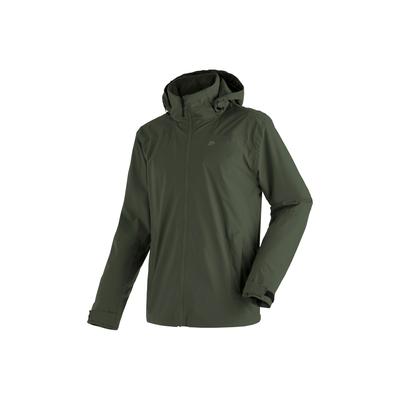 Maier Sports "Metor rec M" Herren Jacke mit Kapuze, Windjacke wasserdicht atmungsaktiv, Reg. Fit