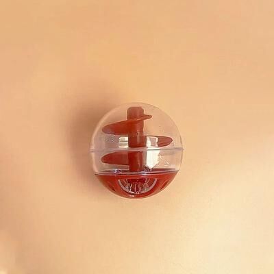 Uplifted Finds Interactive Slow Feeder Puzzle Ball red