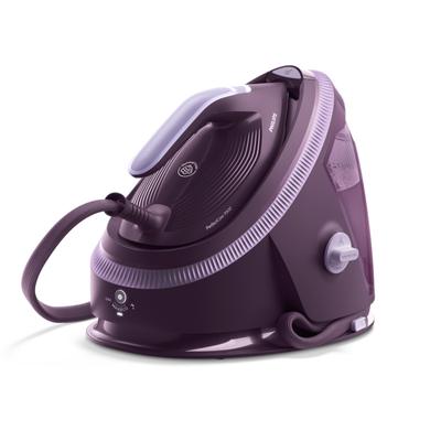 PHILIPS Dampfbügelstation "PerfectCare 7000 Series PSG7200/30, PSG7200/20", lila (aubergine), Dampfbügelstationen, 2.850 Watt, OptimalTemp & TurboPower-Dampfmotor, 600 gr Dampfstoß