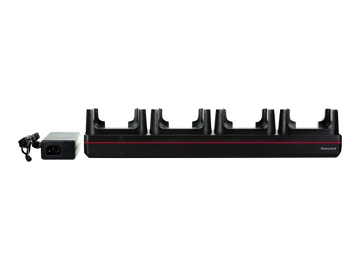 HONEYWELL Booted Charge Base - Handgerät-Ladeständer und Netzteil - Großbritannien - für Honeywell Dolphin CT40, CT40 XP (with CT40-PB-00 or CT40-PB-XP) (CT40-CB-UVB-3)
