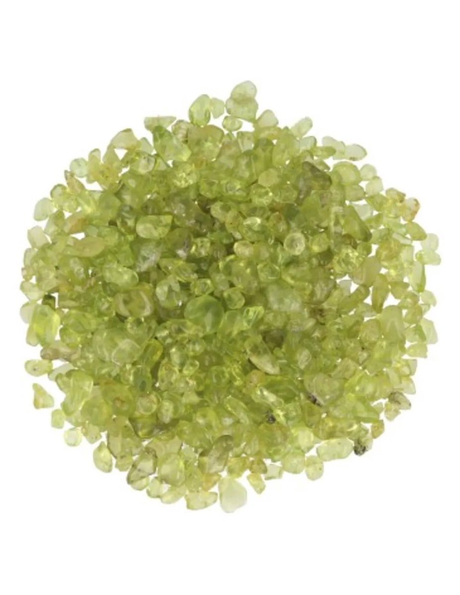 Peridoot trommelstenen 20 gram