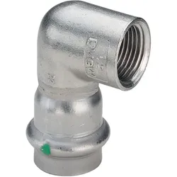 Viega Sanpress Inox Winkel 437046 28mmxRp 1, 90Grad, Stahl nichtrostend, SC-Contur