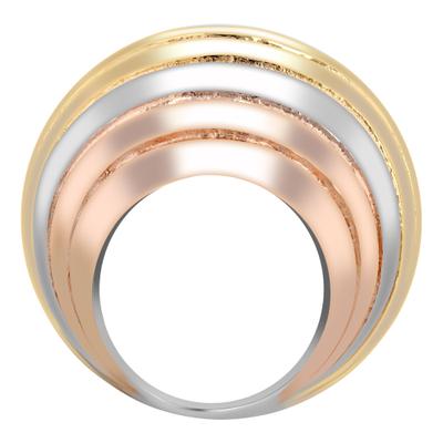 Fingerring ADELIA´S "Damen Ring aus Edelstahl" Gr. 54, rosa (silber), Fingerringe, Damen, 54, Edelstahl, Fingerring