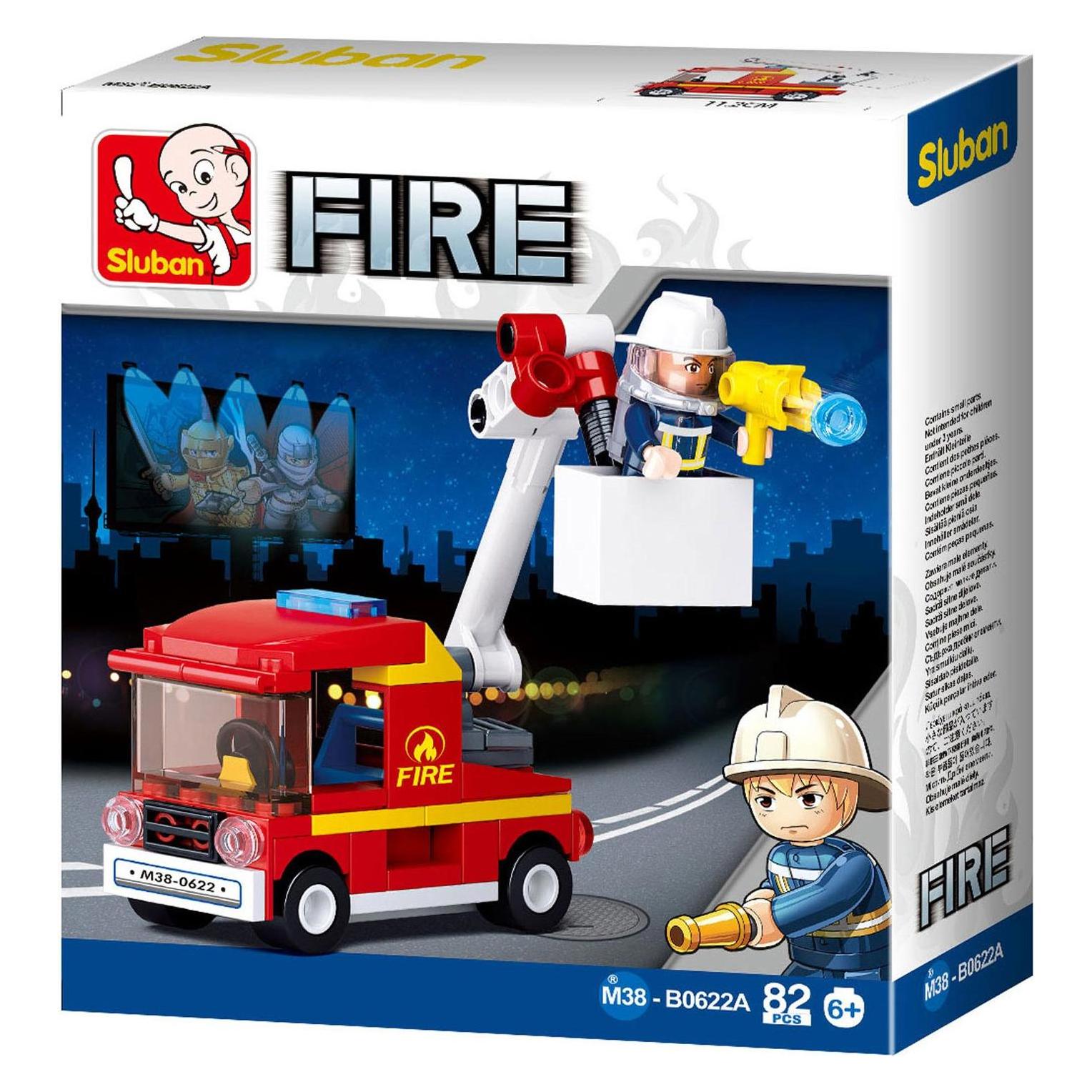Sluban Brandweer Kleine Hoogwerker (M38-B0622A)