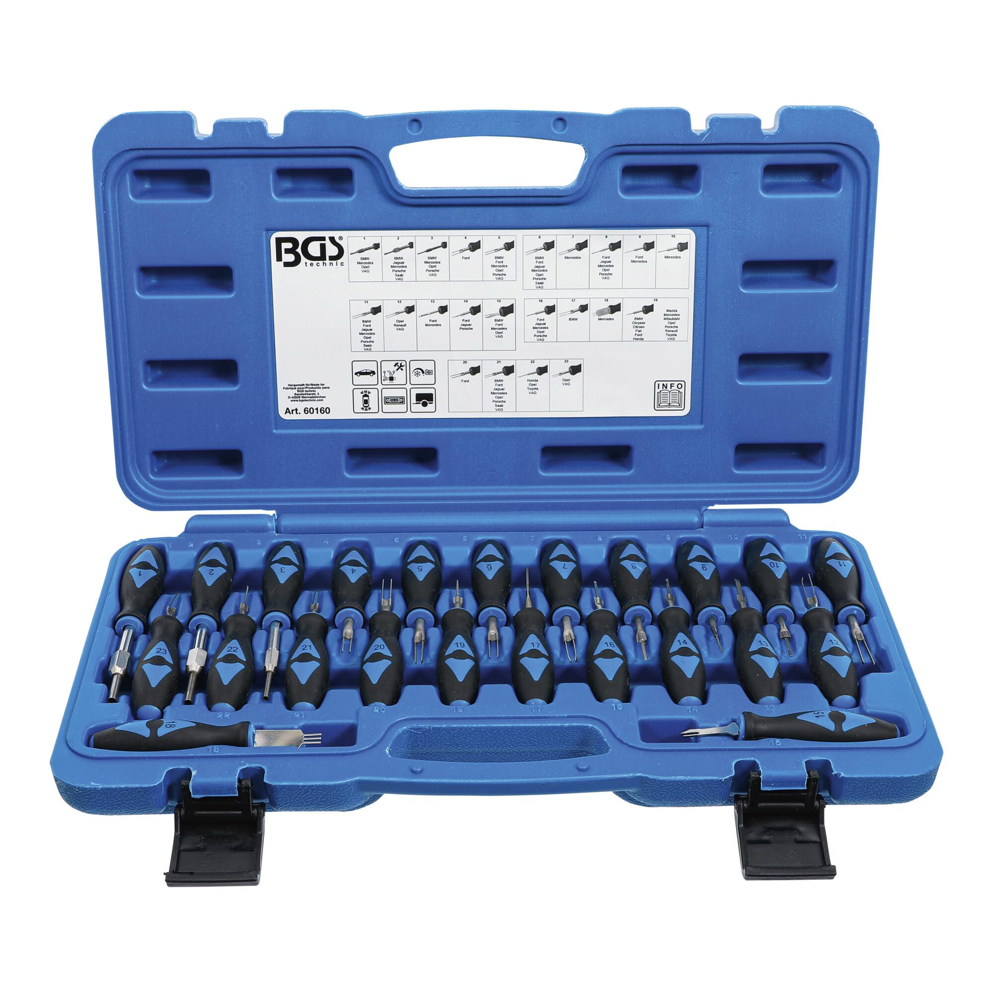 BGS Stecker-Entriegelungs-Werkzeug-Satz 23-tlg. ; BGS technic (60160)