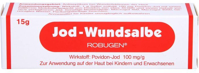 ROBUGEN GmbH & Co. KG JOD-WUNDSALBE Robugen 15 g