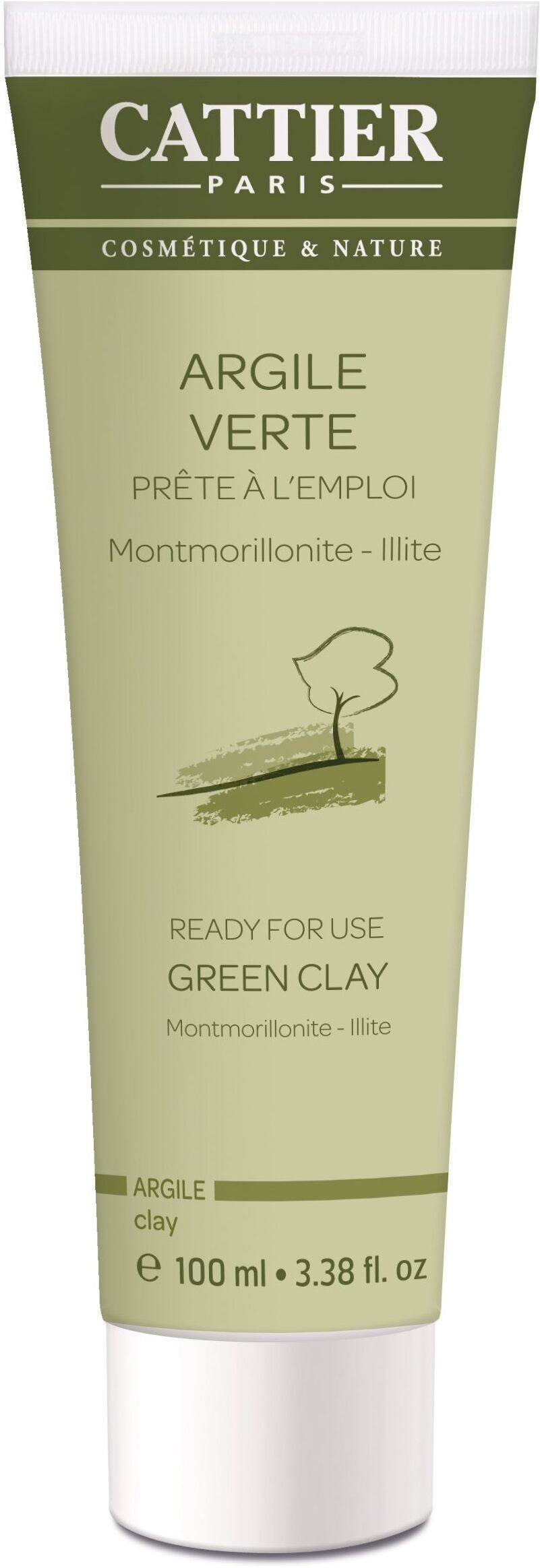 Cattier Mascarilla de Arcilla Verde 100 gr