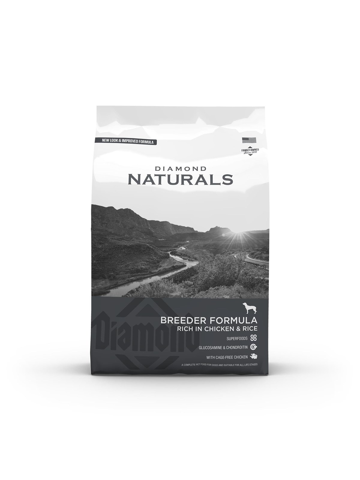 Diamond naturals Breeder Chicken Rice Dog 20 kg