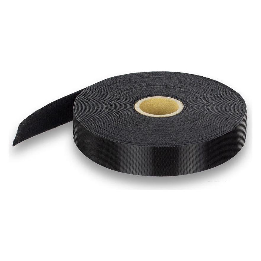 ACT Hook & Loop cable tie 15 mm STICK TAPE 15MM BLACK 10MTR (Klettkabelbinder, 1 Stk.) (CT4009)