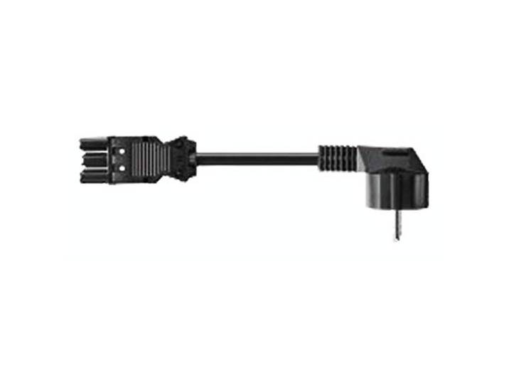 BACHMANN Apparaatvoedingskabel Wieland GST18 10m zwart 375.039