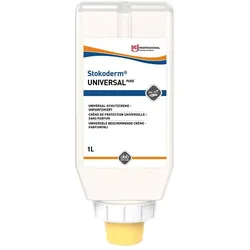 SC JOHNSON Hautschutzcreme Stokoderm UNIVERSAL PURE 1000ml Softflasche 34778