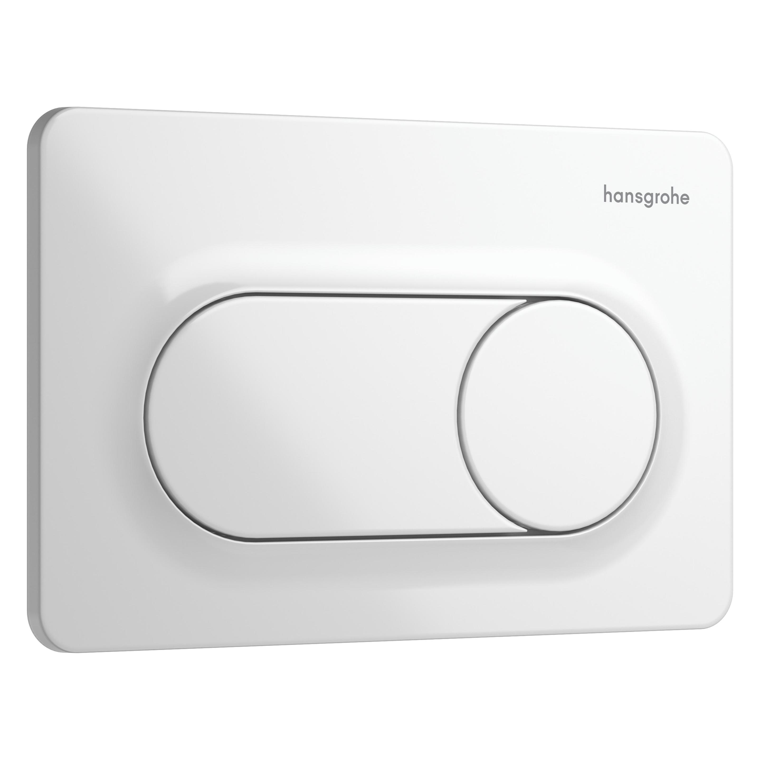 hansgrohe iFrame Original S plaques de déclenchement pour chasse d'eau à 2 quantités, 66002450, 66002450 (66002450)