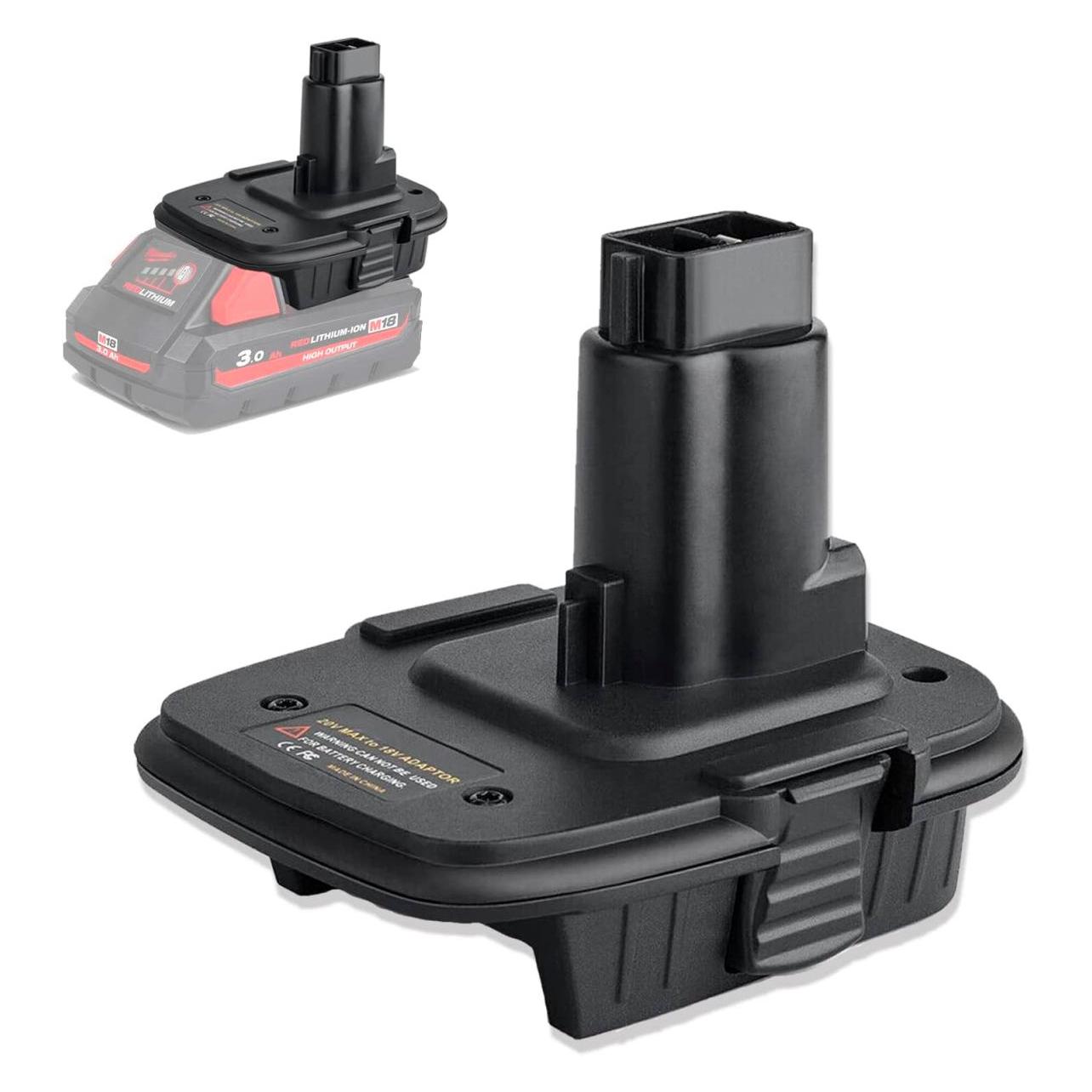 LKD Akku-Adapter - DeWalt/Milwaukee 18V auf DeWalt 18V Ni-MH Elektrowerkzeug (69479262)
