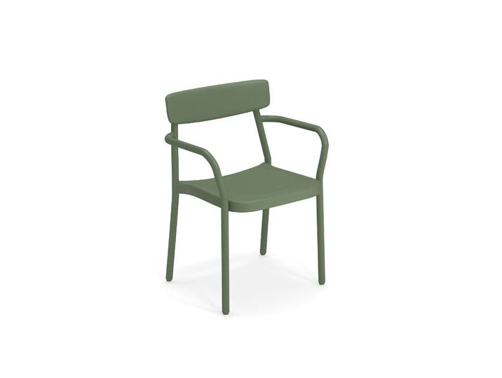 2er Set Emu Grace Armlehnstuhl Aluminium