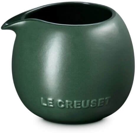 Le Creuset Serenity Collection Stoneware 440ml Sphere Milk Jug - Foret