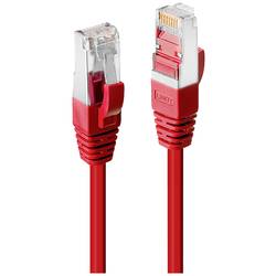 LINDY 45625 RJ45 Patchkabel CAT 6 S/STP 5.00 m Rot Halogenfrei 1 St.