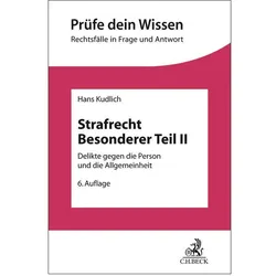 Strafrecht Besonderer Teil II, Ratgeber von Hans Kudlich