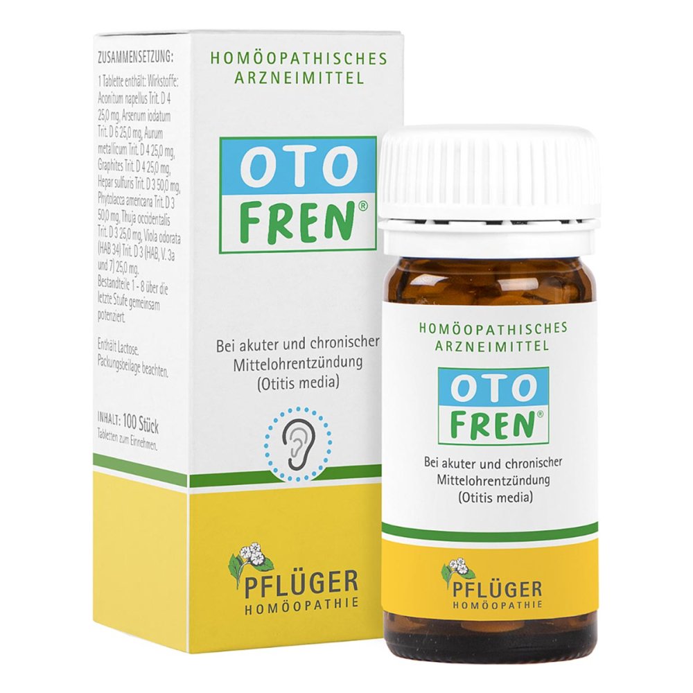 Homöopathisches Laboratorium Alexander Pflüger Gmb Otofren® Tabletten 00201388
