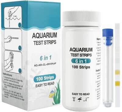 Inspire Essentials AquaCheck Aquarium Test Strips Kit For Accurate Water Quality Monitoring c