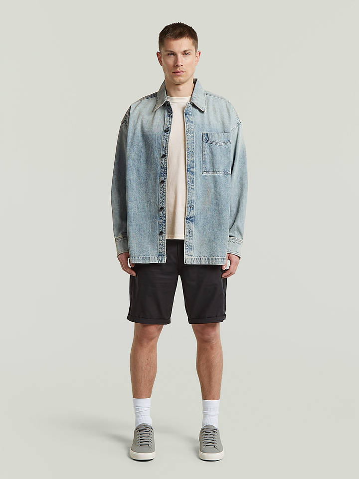 G-Star Shorts "Bronson" in Schwarz - W30