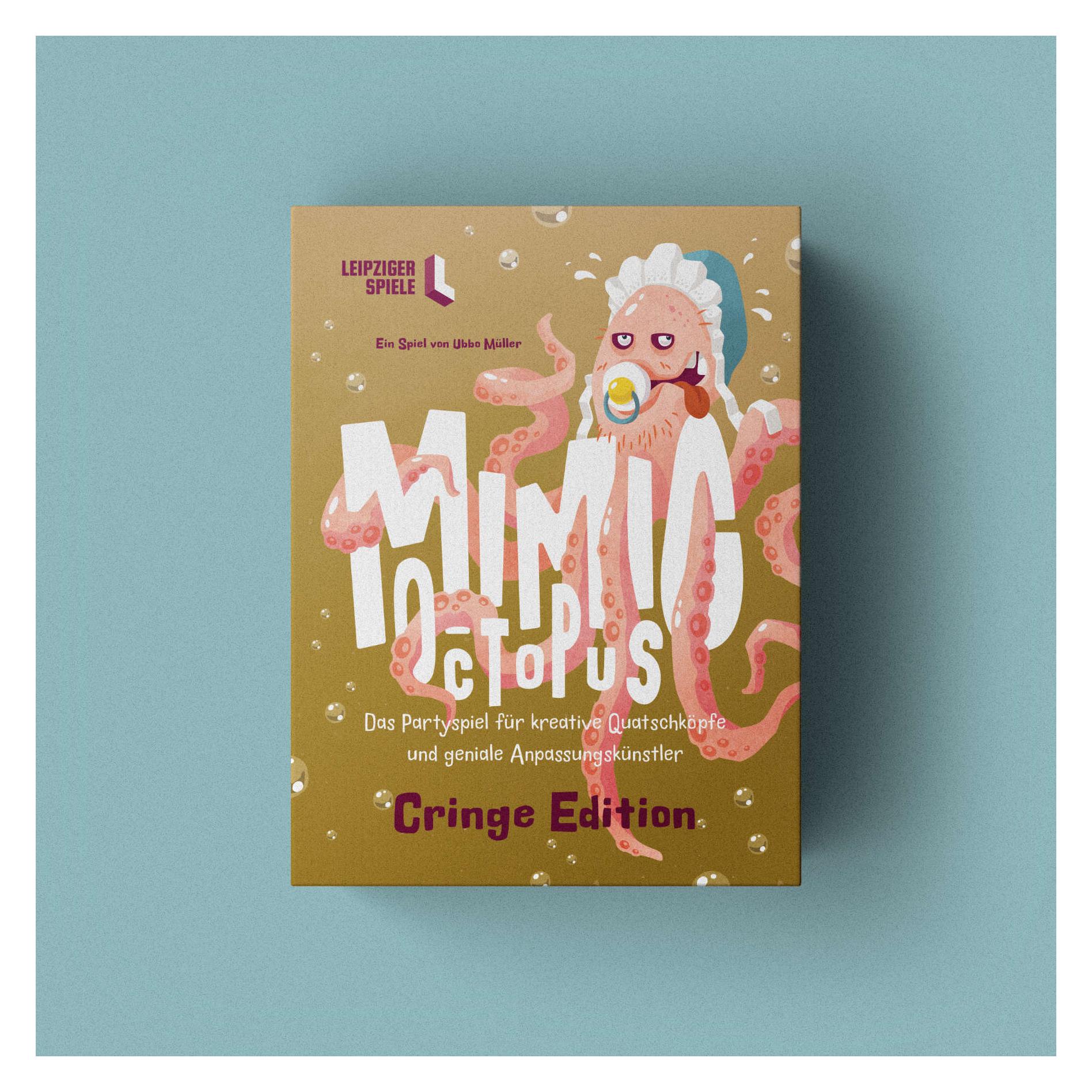 Leipziger Spieleverlag Mimic Octopus - Cringe Edition (4 - 8 Spieler) (LSVMOCD2)